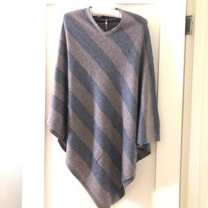 NWT Cashmere poncho